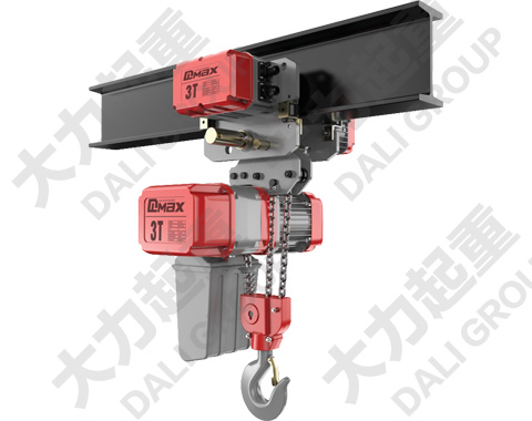 3噸DLER三鏈條環(huán)鏈電動葫蘆運(yùn)行式
